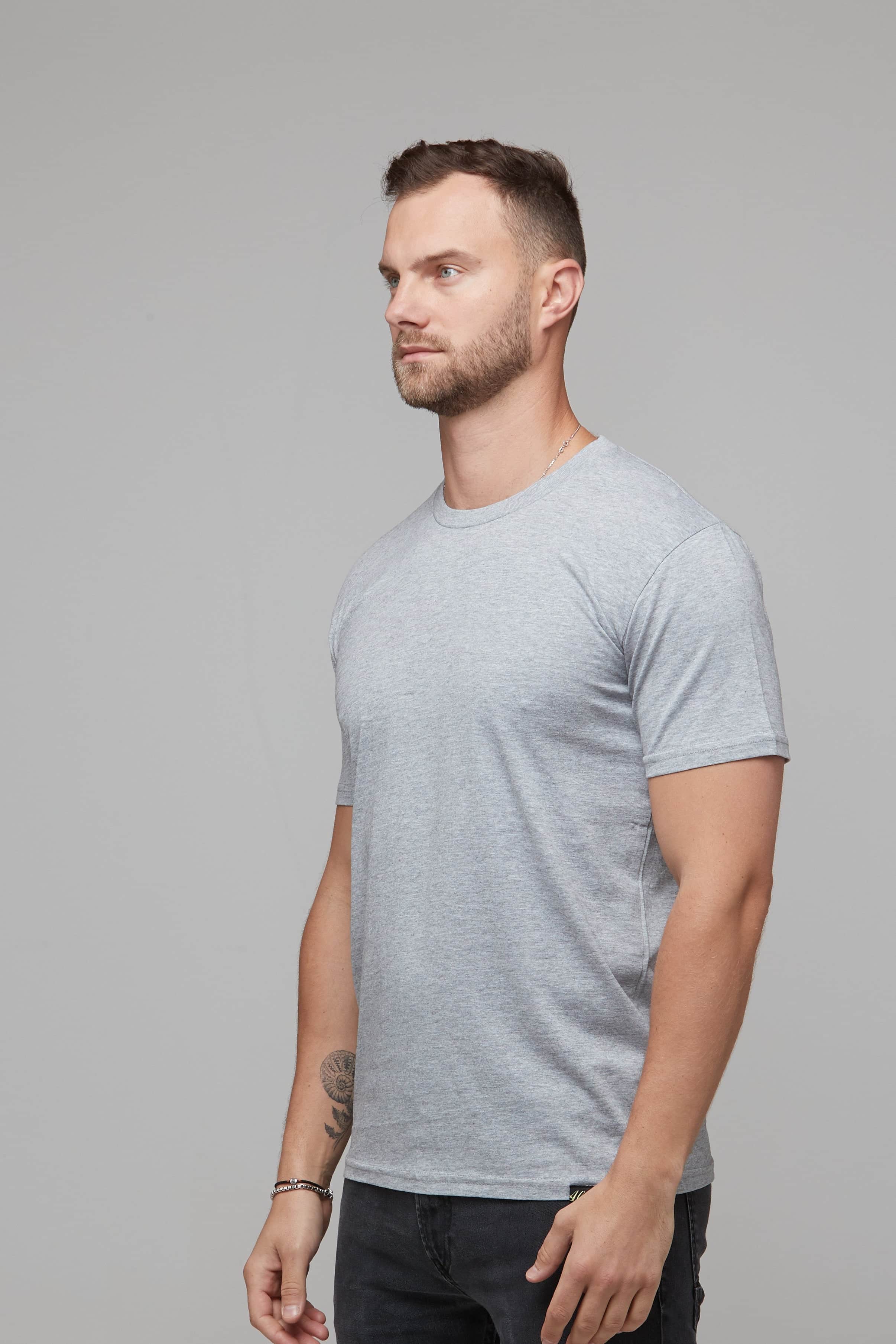 Andre Tee Grey Marle 3
