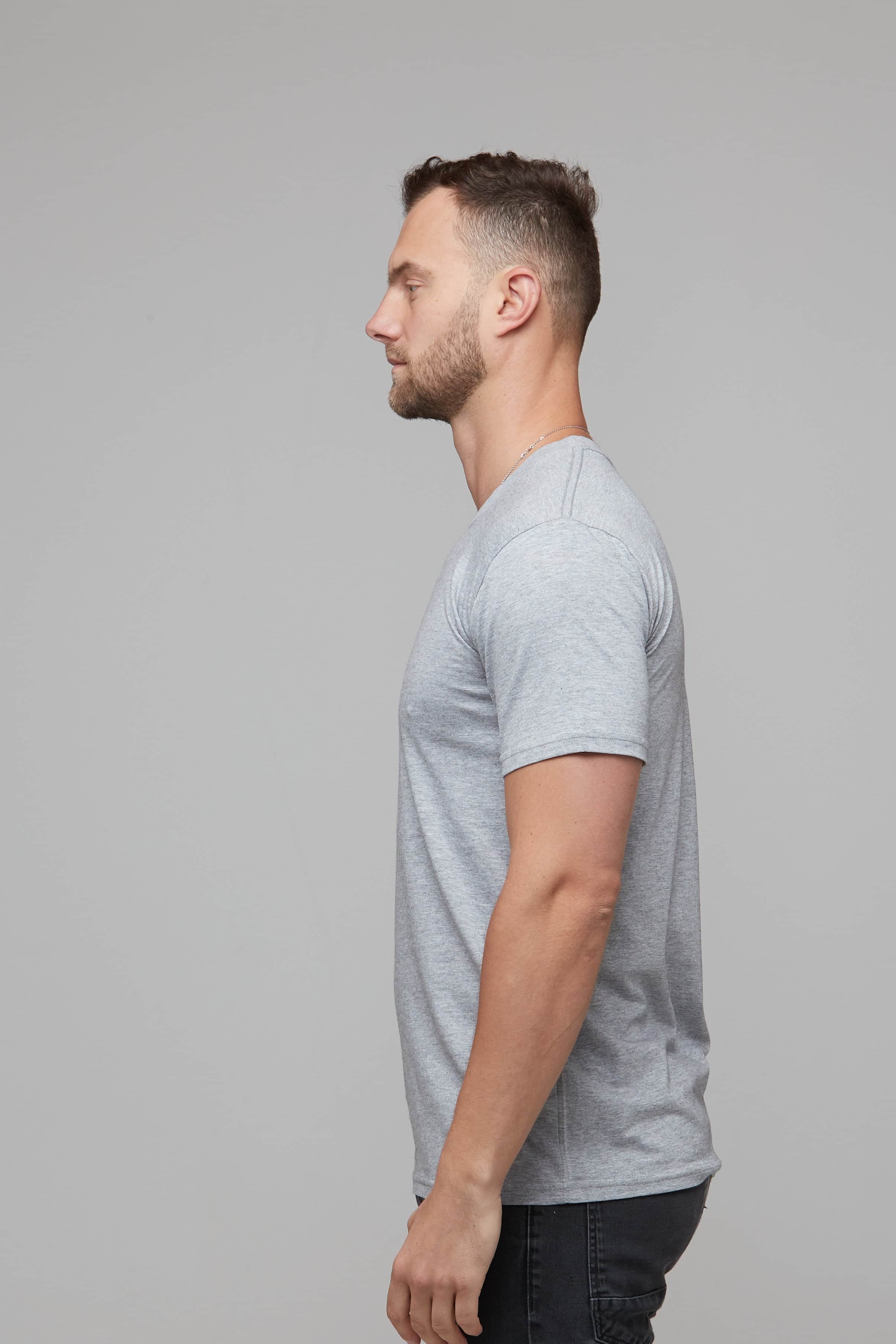 Andre Tee Grey Marle 4