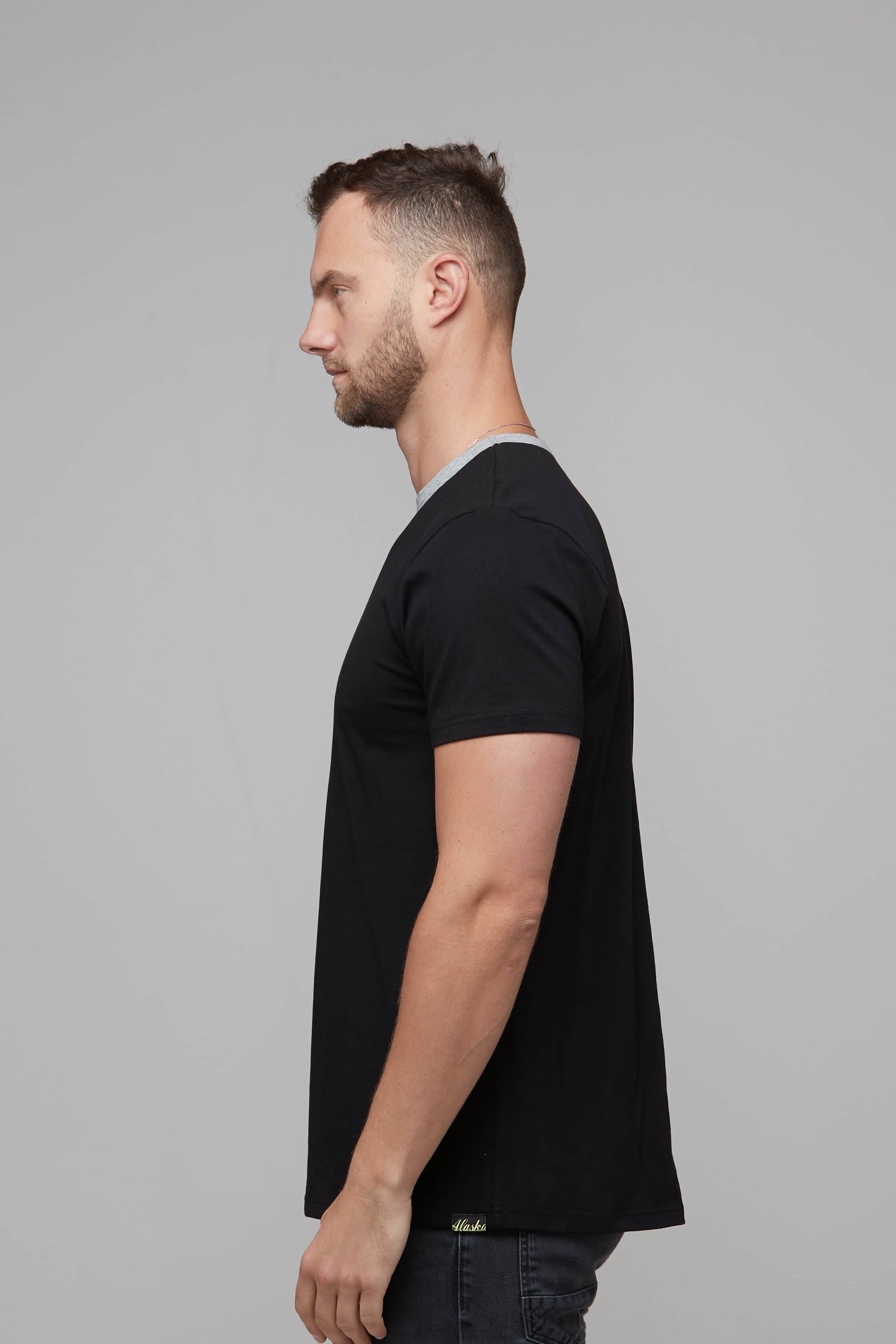 Wyatt Tee Black/Grey 4