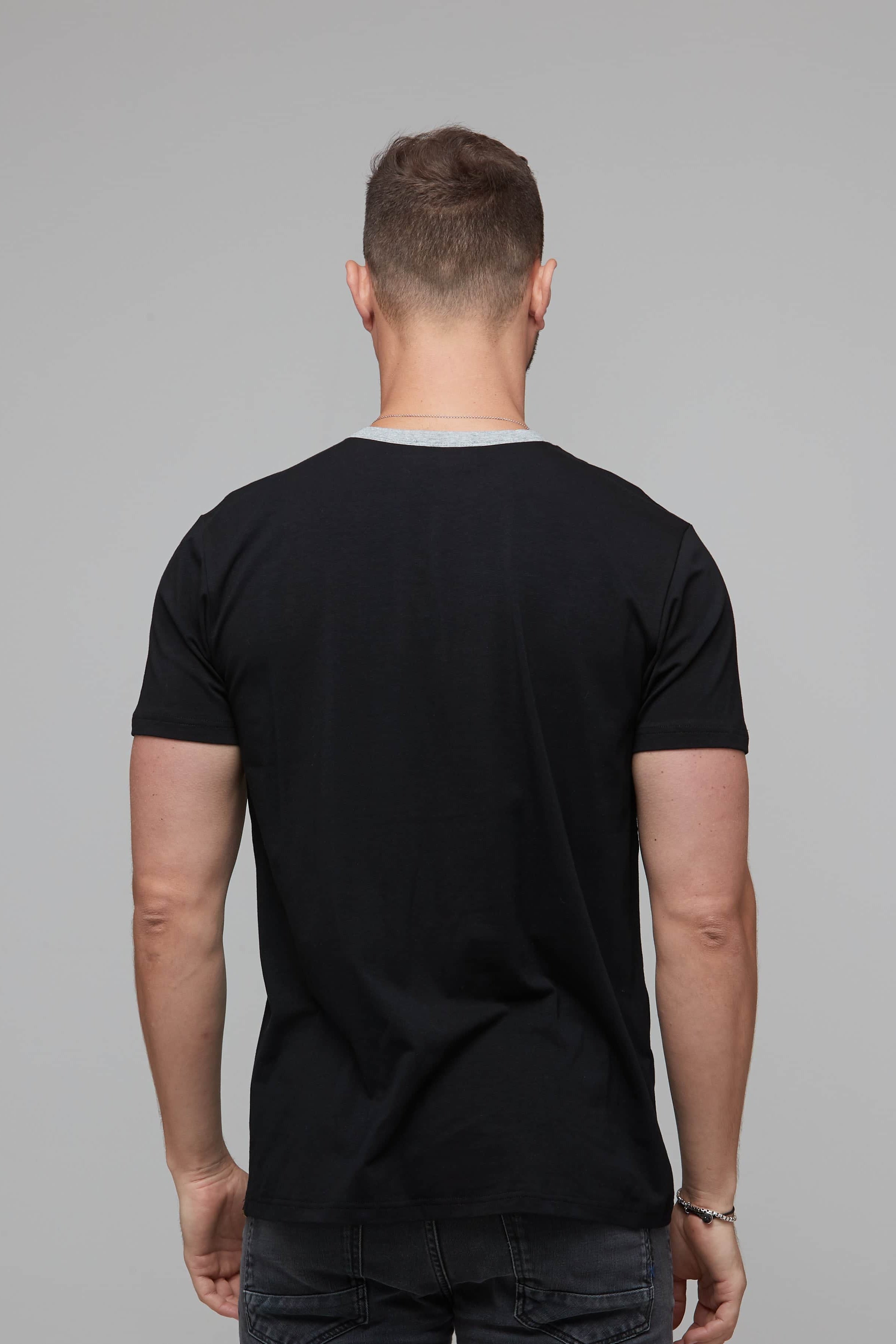 Wyatt Tee Black/Grey 5