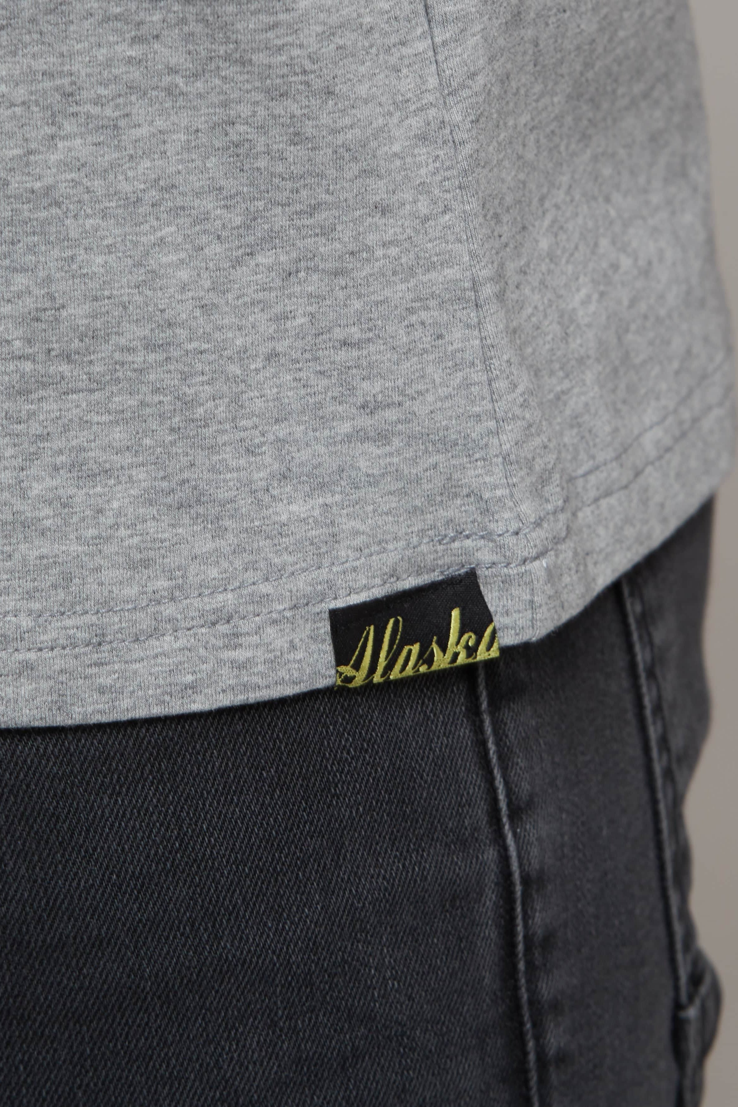 Wyatt Tee Grey Marle/Black 7