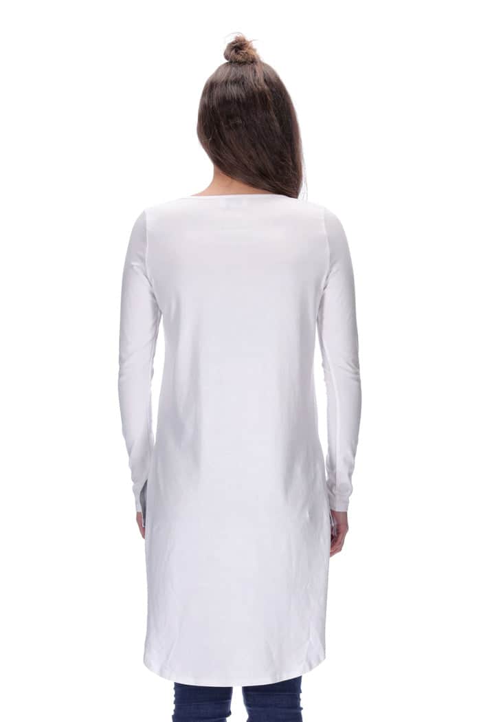 Alexis Long Sleeve Top White 4