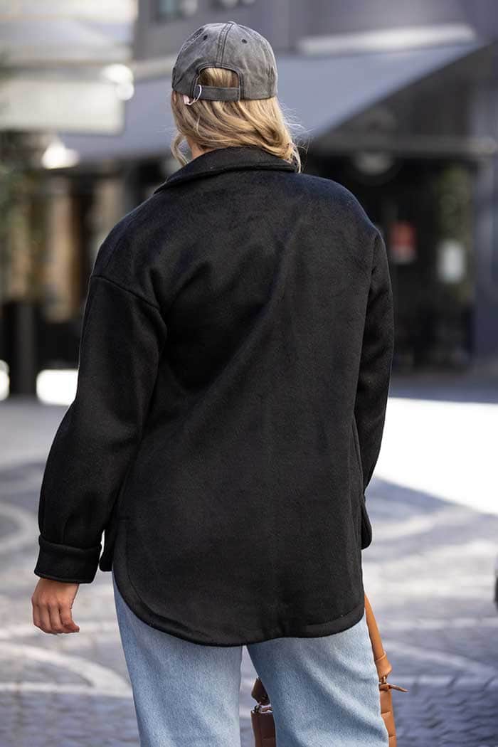 Aria Shacket Black 3