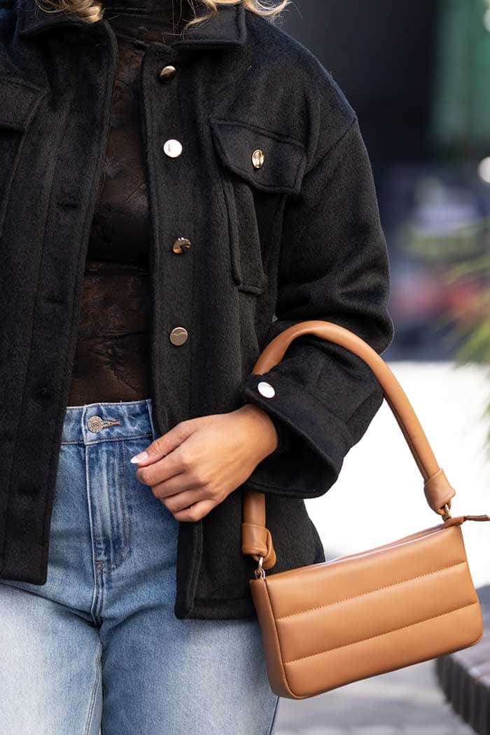 Aria Shacket Black 4