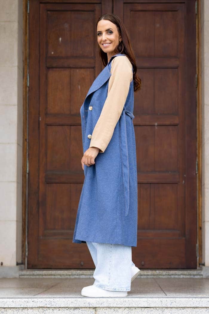 Ariel Denim Trench Ochre 2