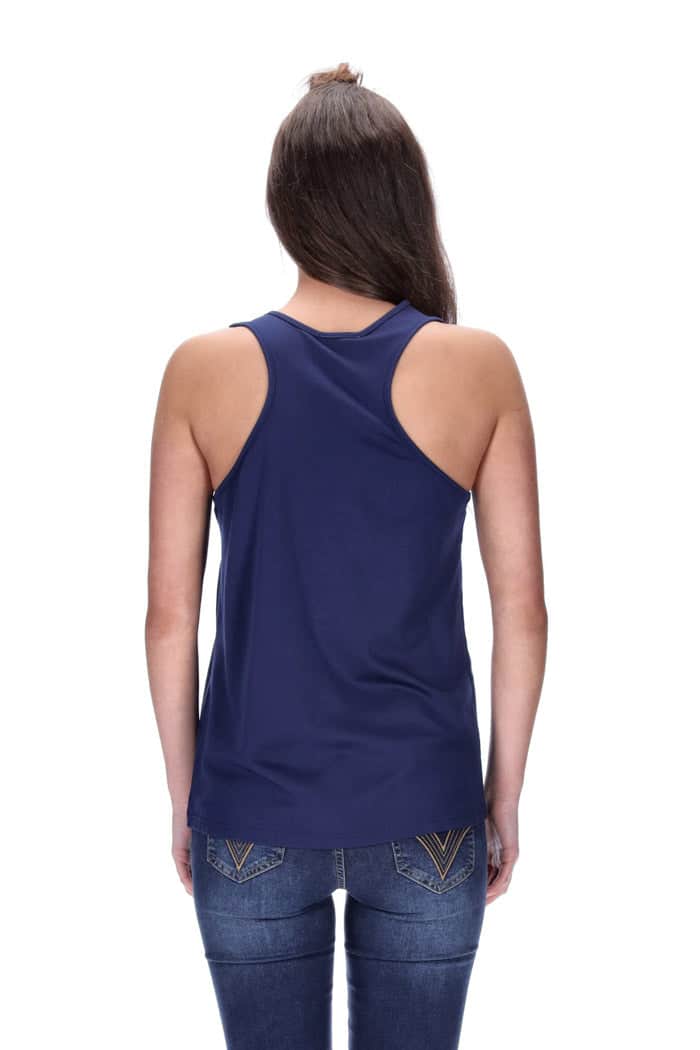 Bailey Singlet Navy 4