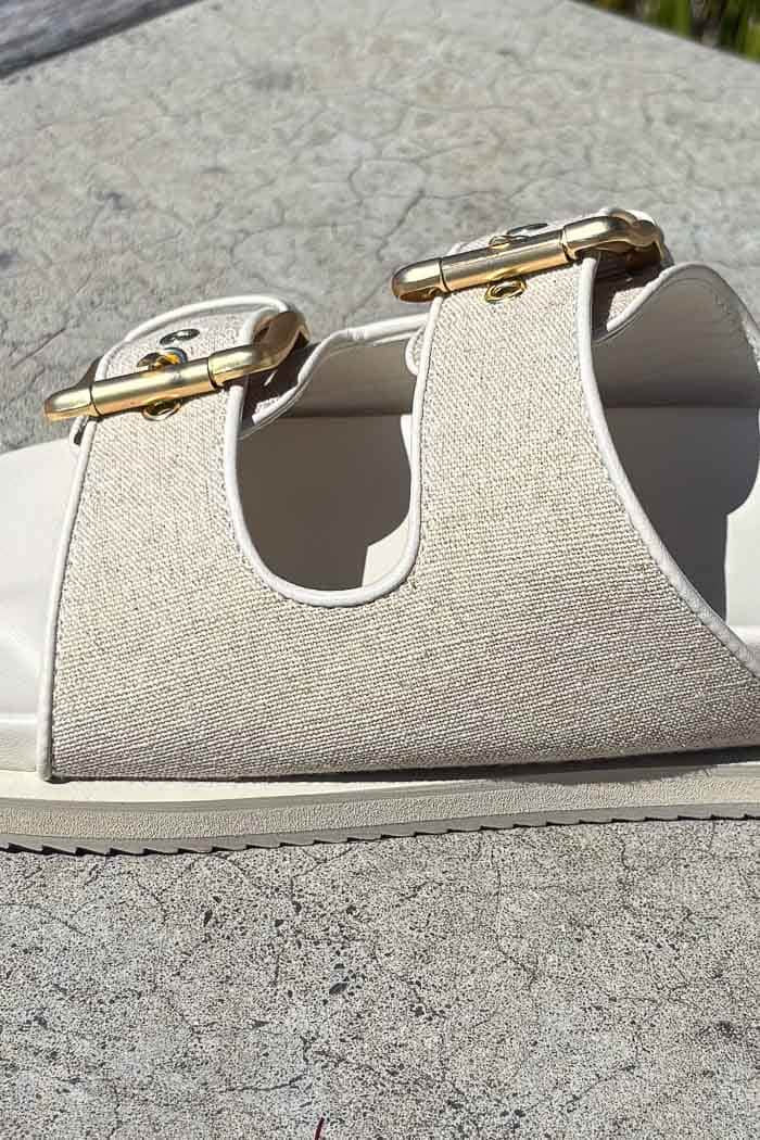 Billini Tenzin Sandal Cream Linen 5