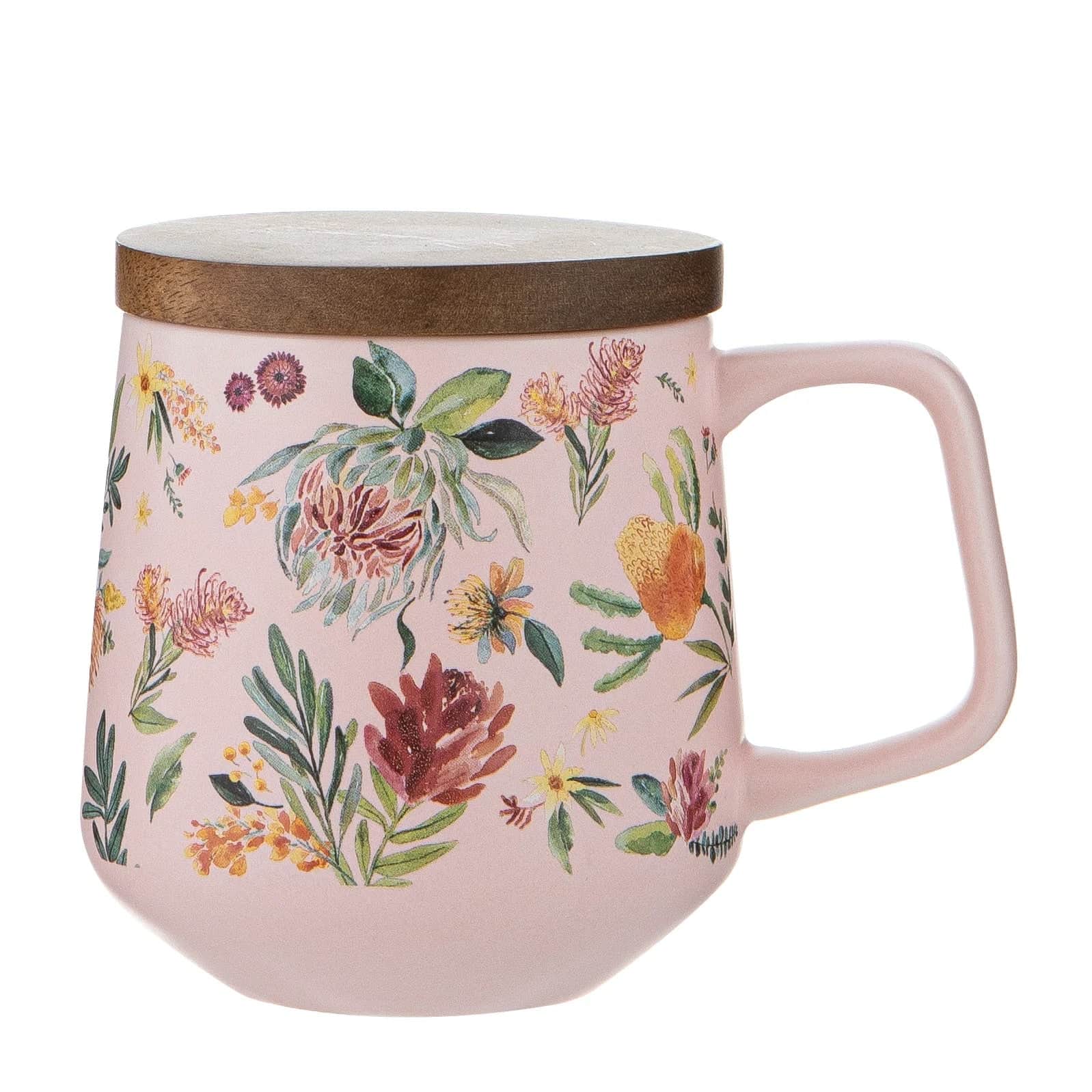 Ladelle Esperance Mug & Coaster Set - Blush
