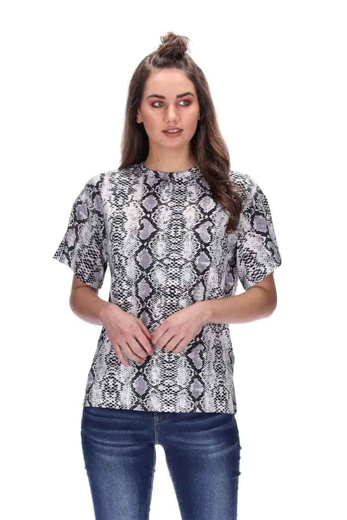 Boa Tee Snakeskin