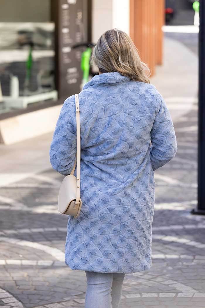 Bobbie Coat Dusty Blue 3