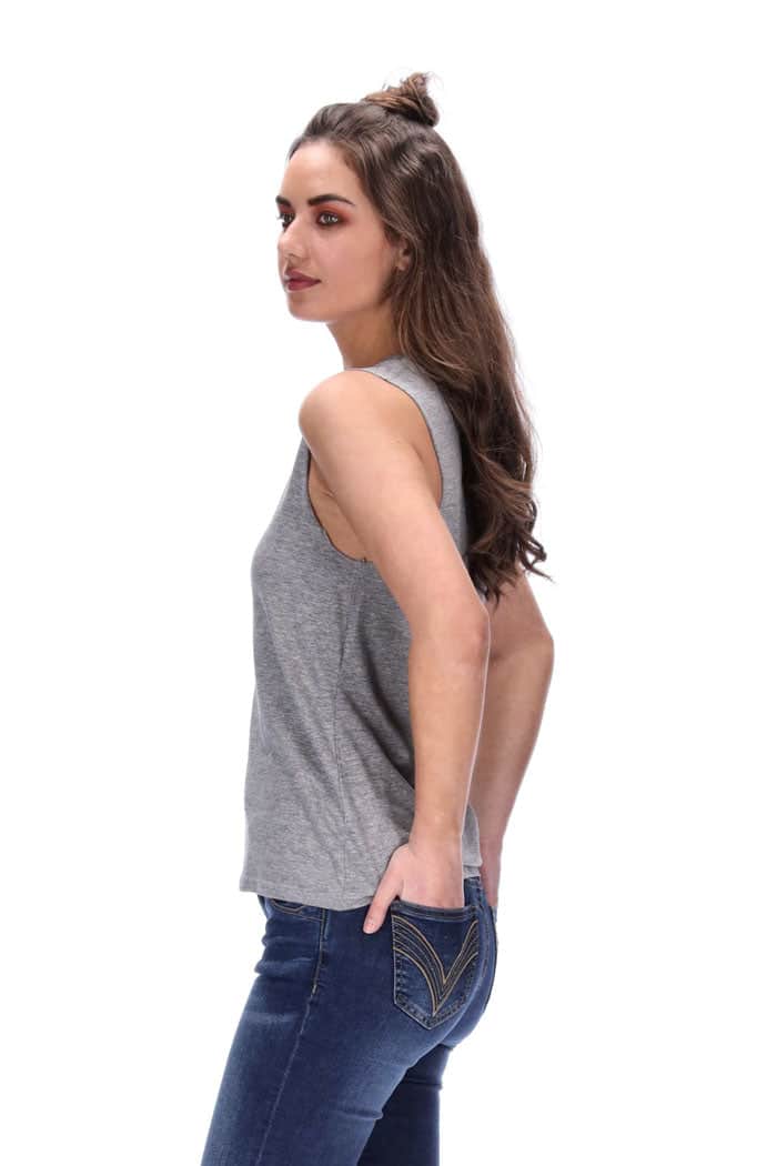 Bronx Singlet Grey Marle 3