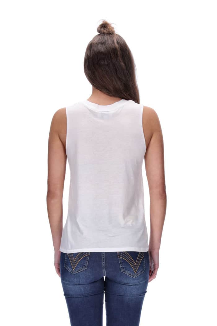 Bronx Singlet White 4