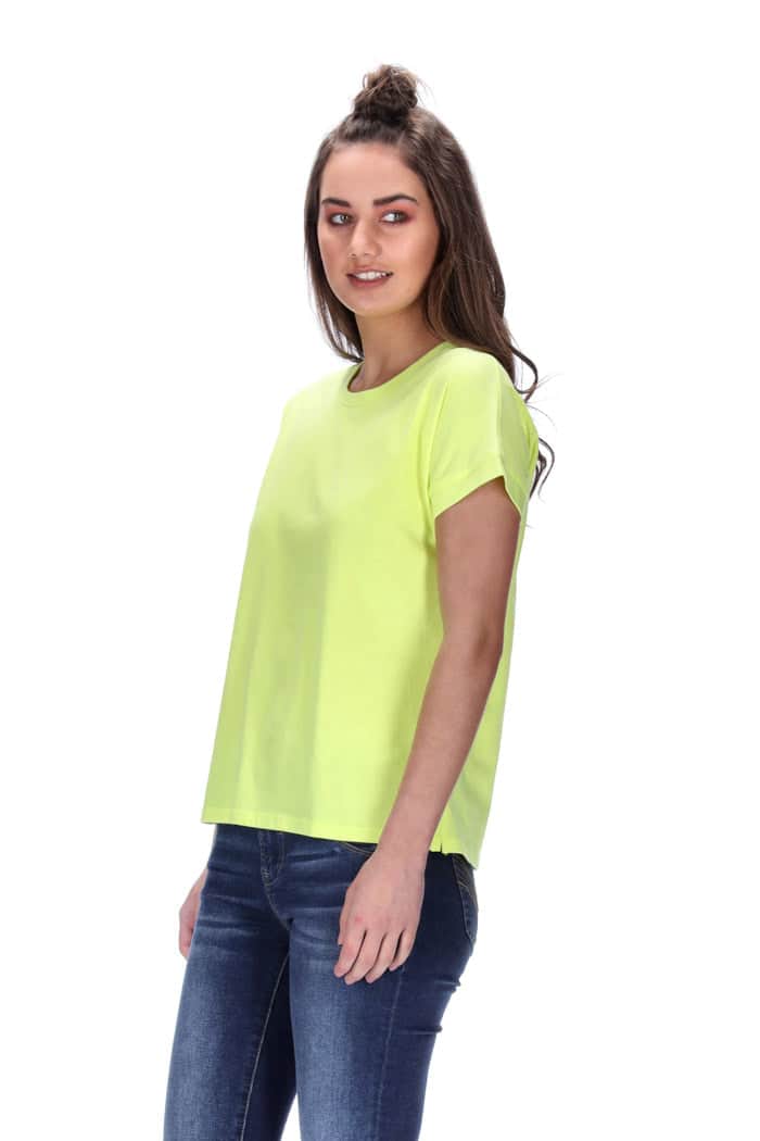 Brooke Tee Neon Yellow 3