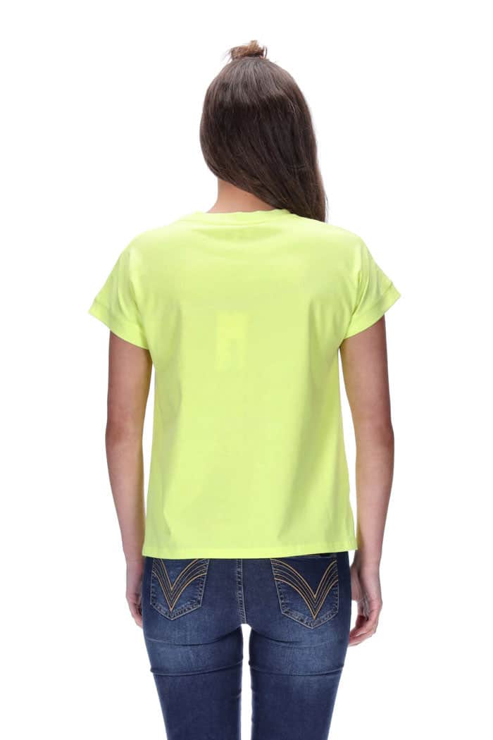 Brooke Tee Neon Yellow 4