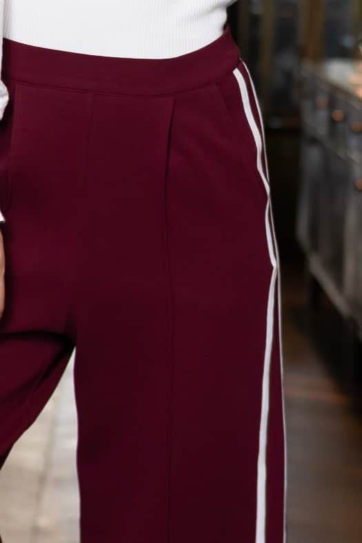 Aria Pant Burgundy 4