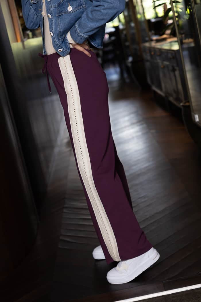 Caitlin Pant Grape 2