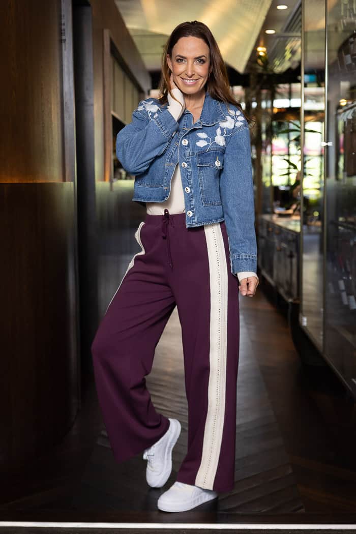 Caitlin Pant Grape 3