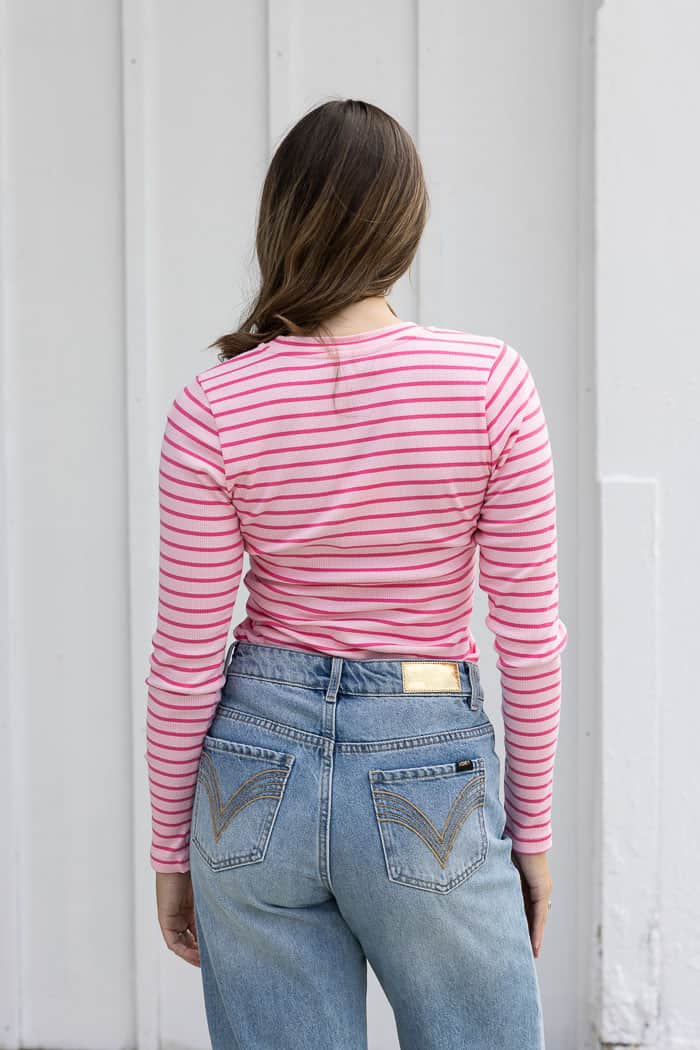 Merrie Top Pale Pink and Pink 3