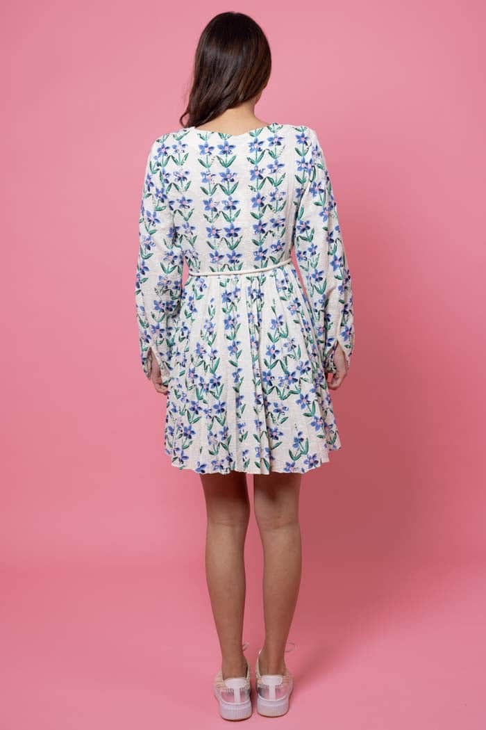 Valerie Embroidered Dress Floral 3
