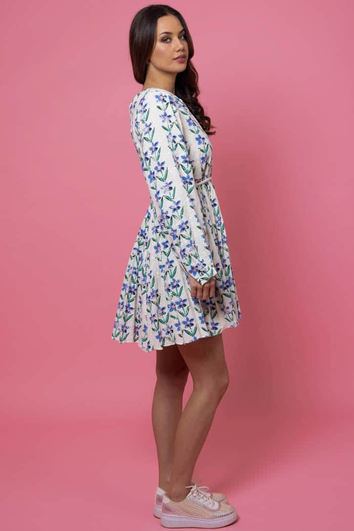 Valerie Embroidered Dress Floral 2