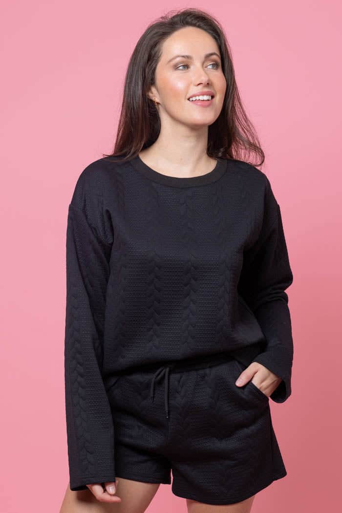 Fiona Sweater Black