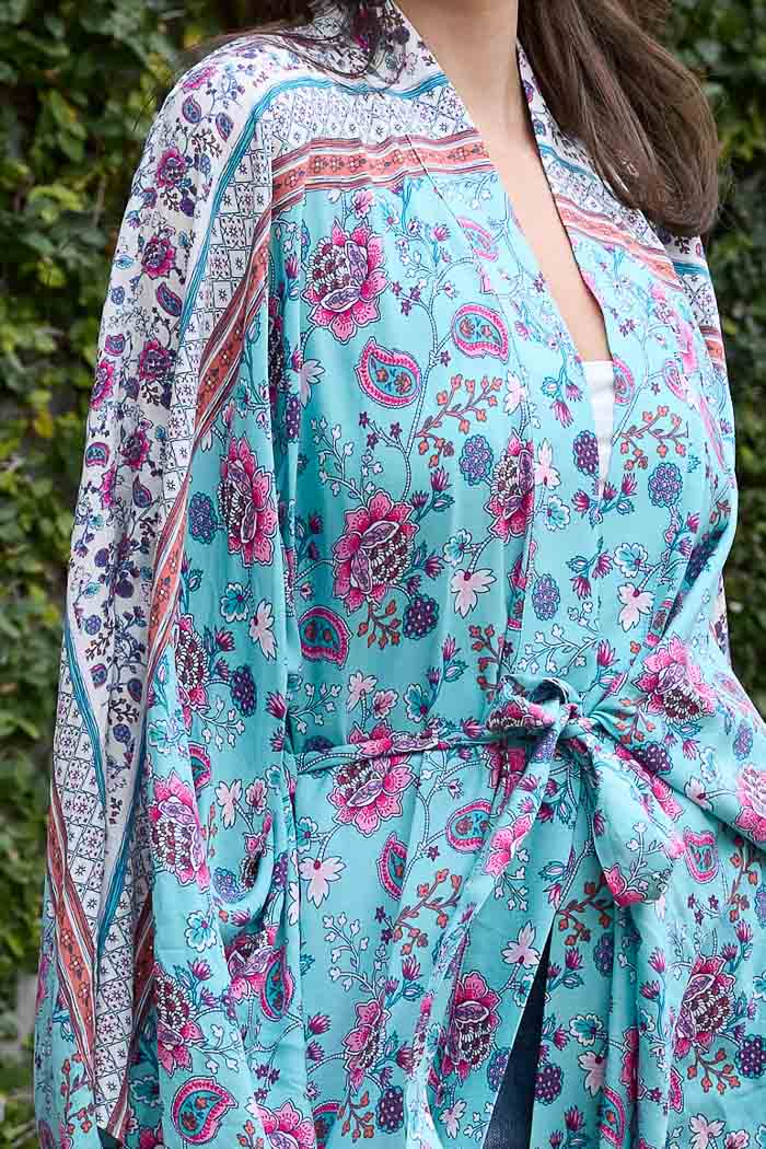 Nova Kimono Blue Boho 5
