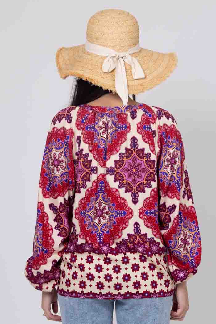 Abigail Top Paisley 3
