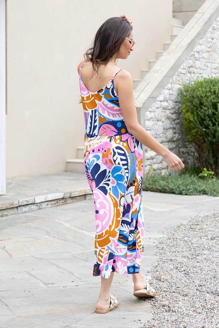 Stevie Midi Dress Print 3