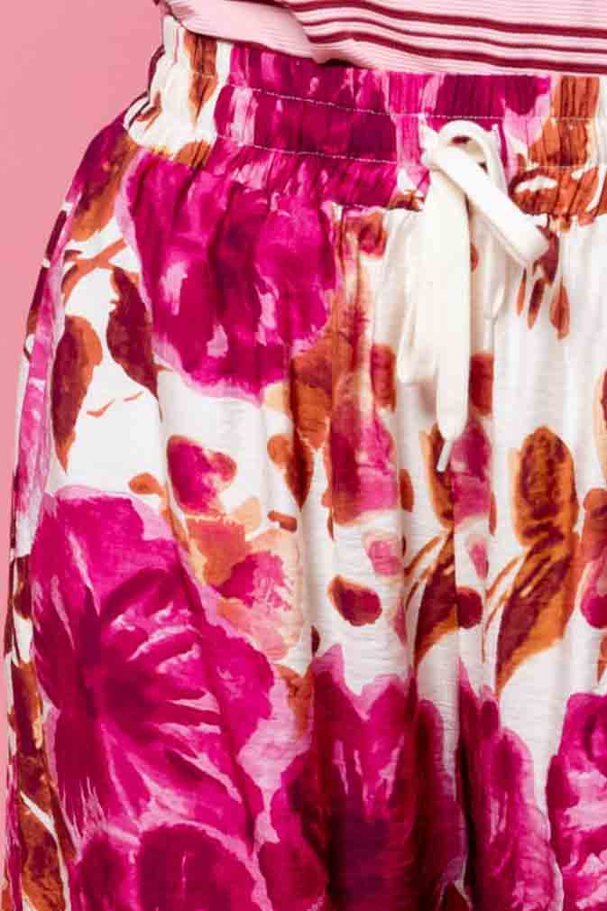 Paloma Short Pink Floral 4
