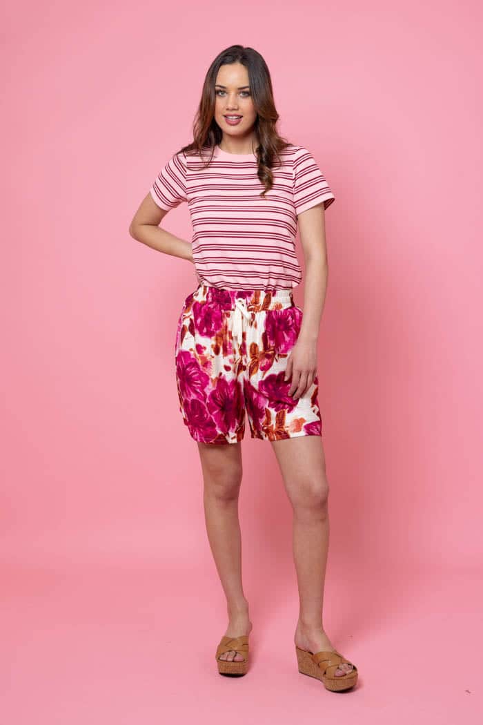 Paloma Short Pink Floral