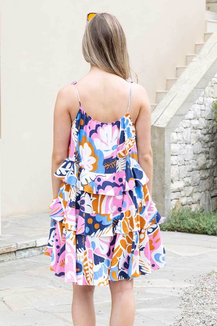 Zephyr Swing Mini Dress Print 3
