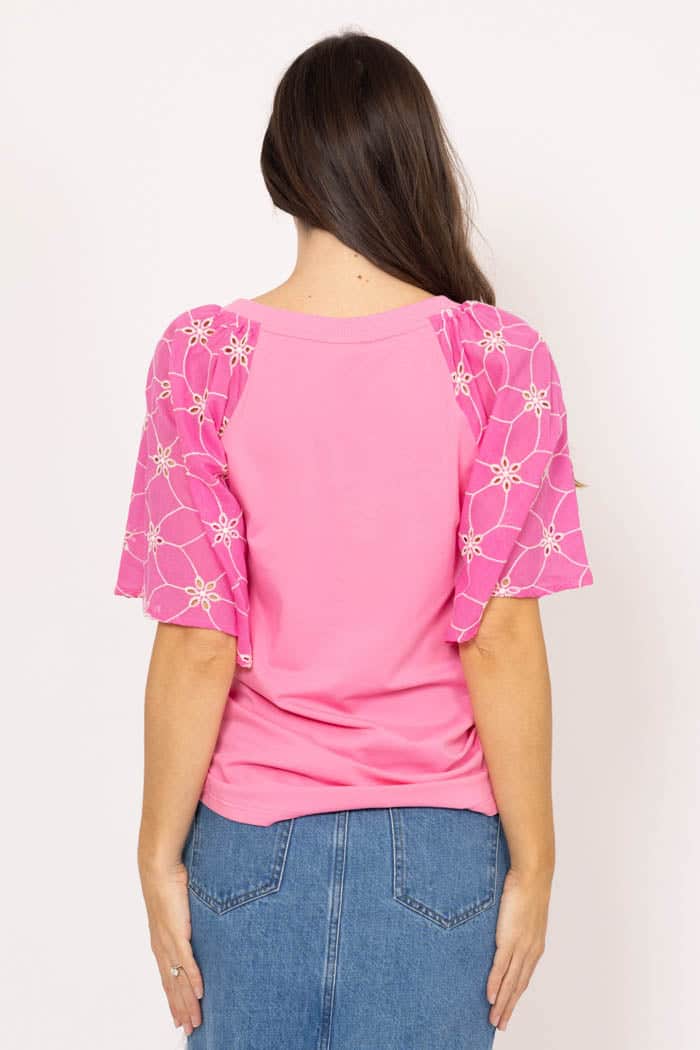 Layla T-Shirt Pink 3