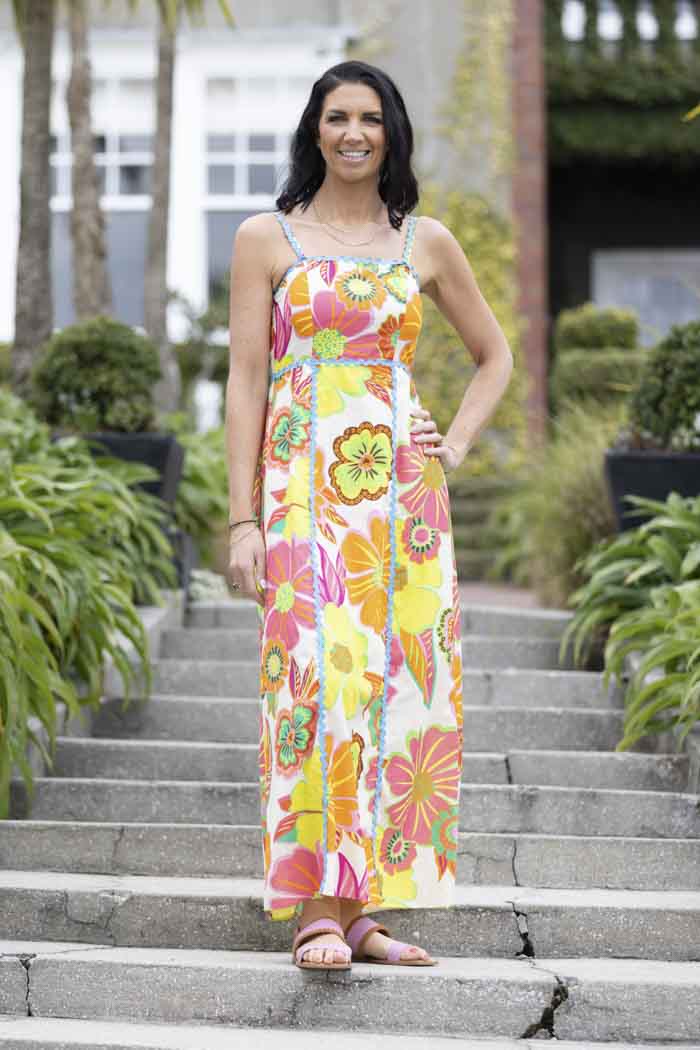 Devon Maxi Dress Floral 4