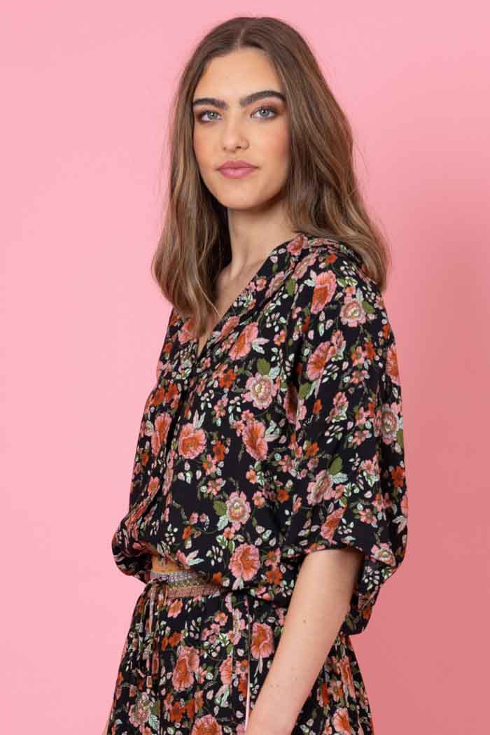 Dante Shirt Black Boho 2
