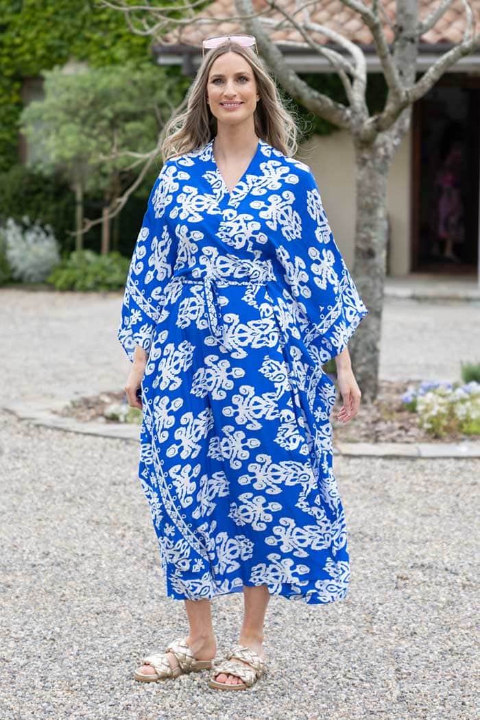 Frances Kimono Blue 3