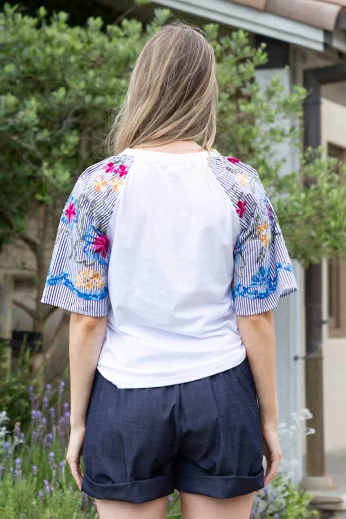 Avery Denim Shorts Dark Blue 3