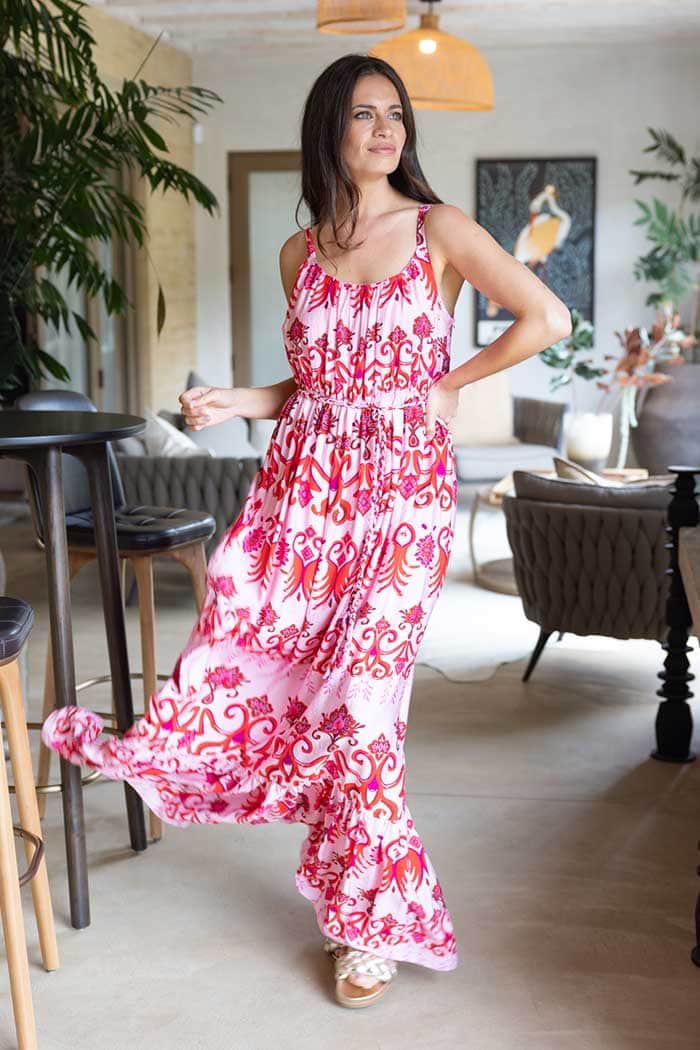 Emma Maxi Dress Pink 2