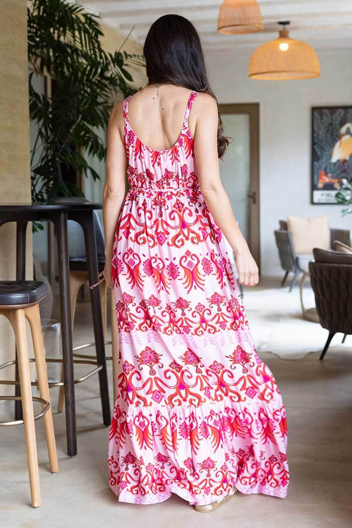 Emma Maxi Dress Pink 4