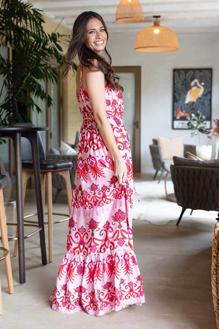 Emma Maxi Dress Pink 3