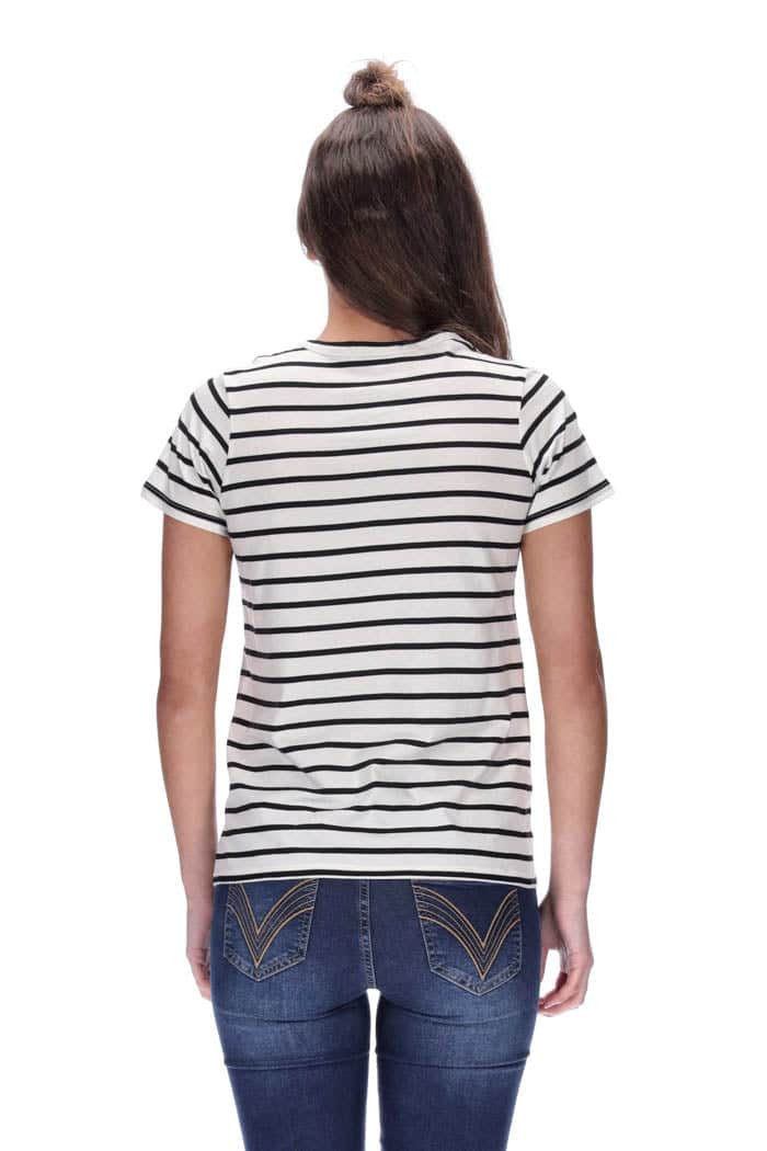 Cara Tee Natural/Black 4