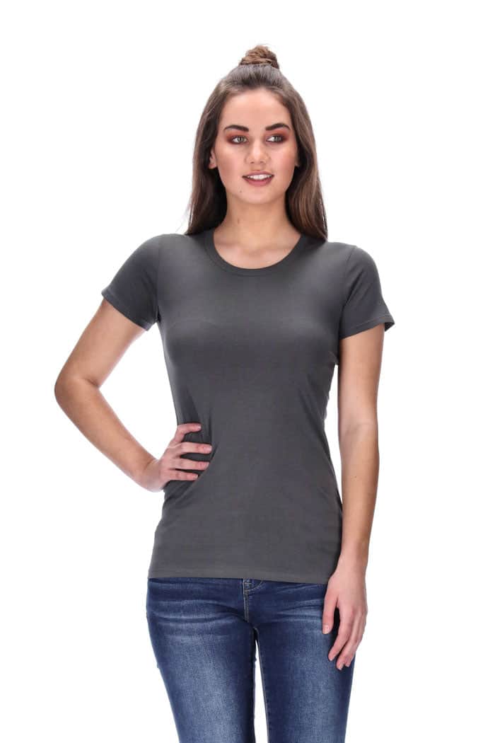 Charlie Tee Charcoal