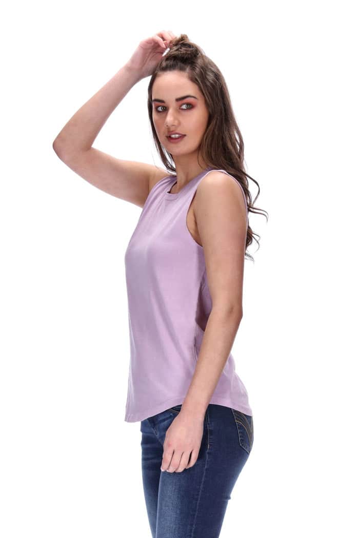 Chicago Singlet Lilac 3