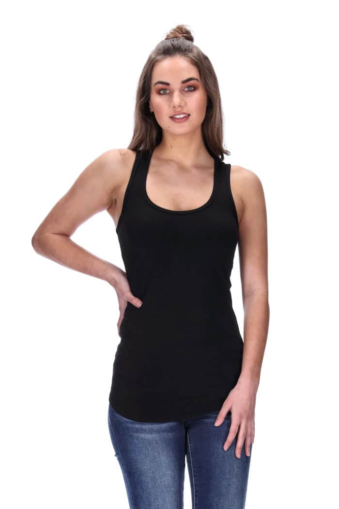 Clyde Singlet Black