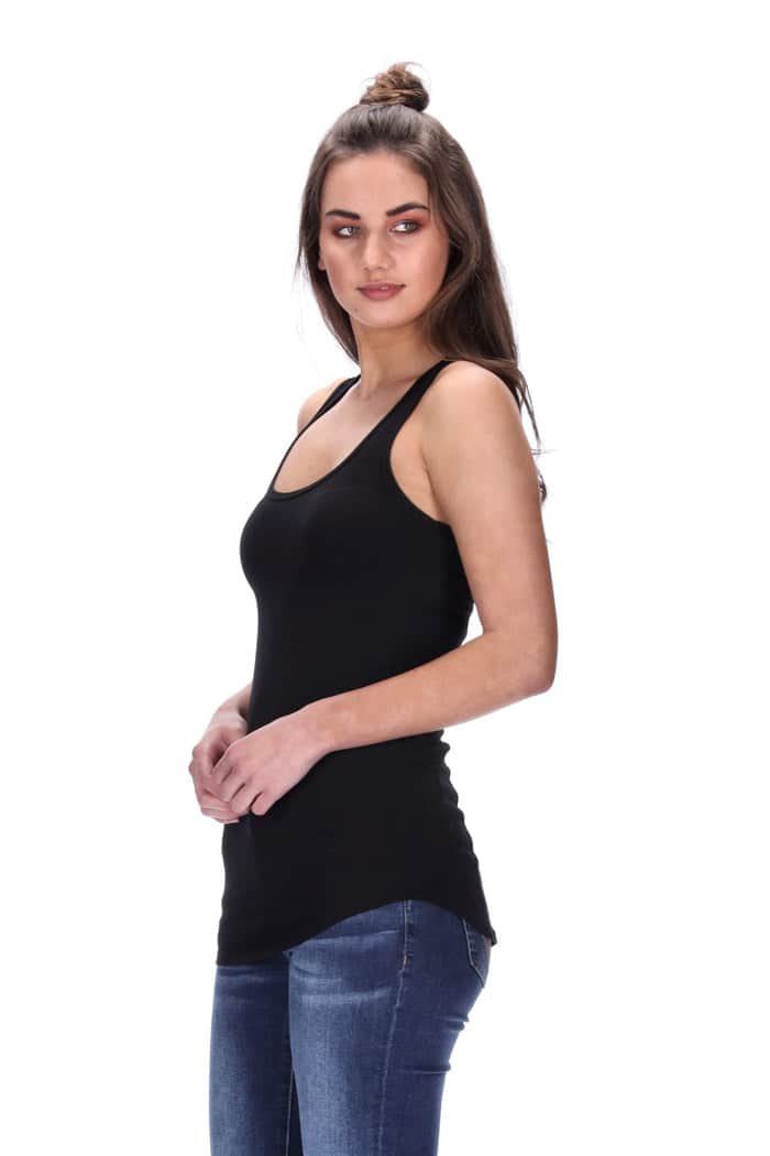 Clyde Singlet Black 3