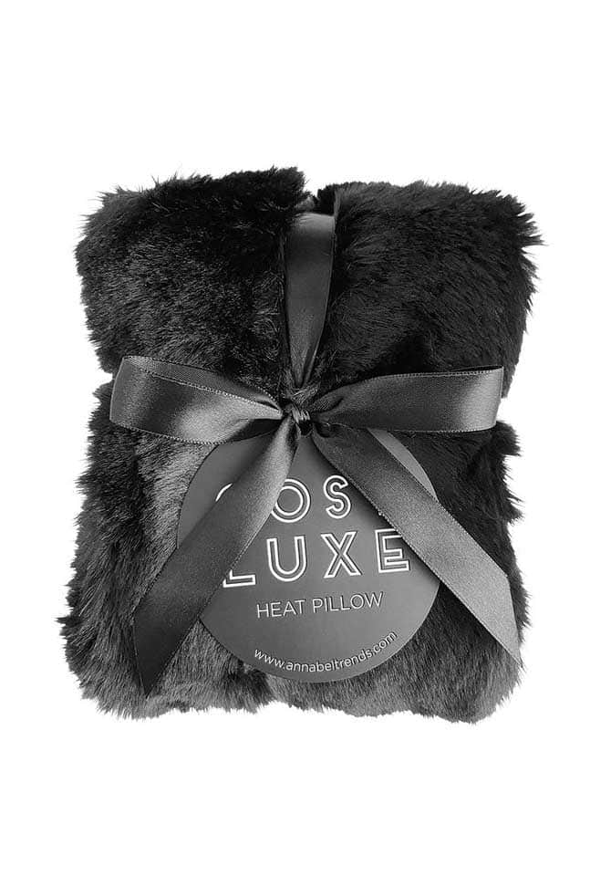 Annabel Trends Cosy Luxe Heat Pillow Black