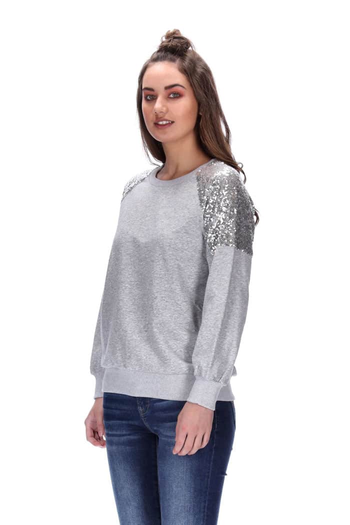 Courtney Sweater Grey/Silver 3