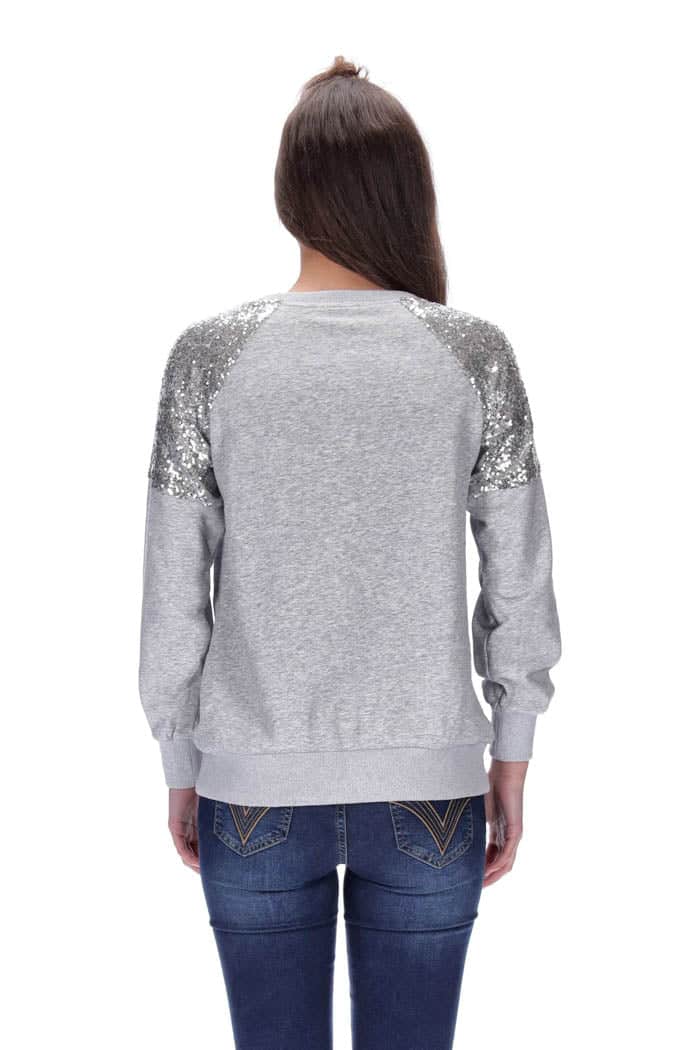 Courtney Sweater Grey/Silver 4