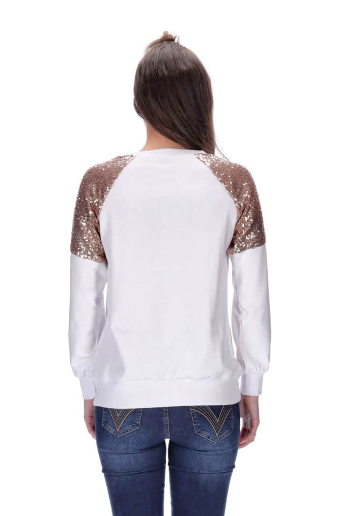 Courtney Sweater White/Rose 4