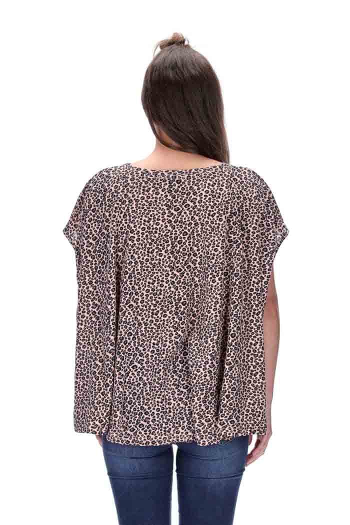 Cruz Tee Pink Leopard 4