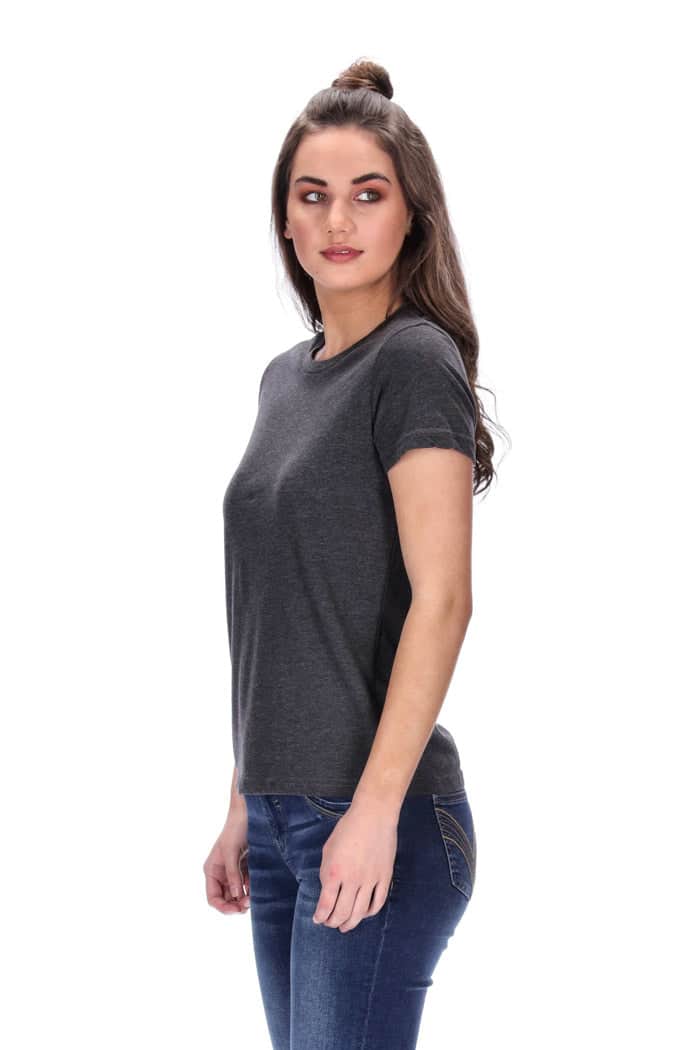 Dallas Tee Dark Grey Marle 3
